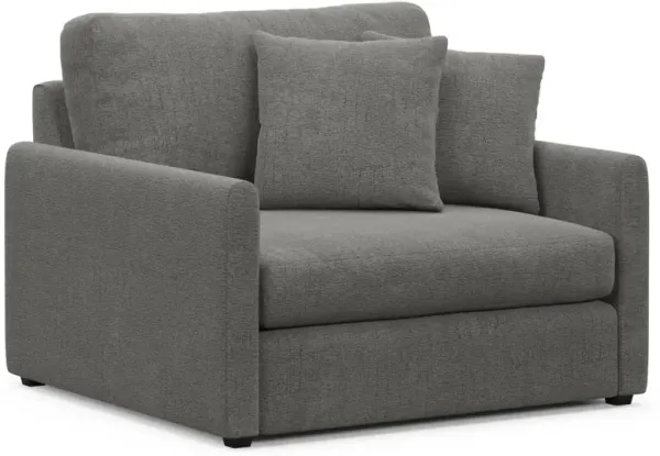 Jaden Foam Comfort Chair - Living Large Charcoal