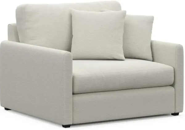 Jaden Foam Comfort Chair - Living Large White