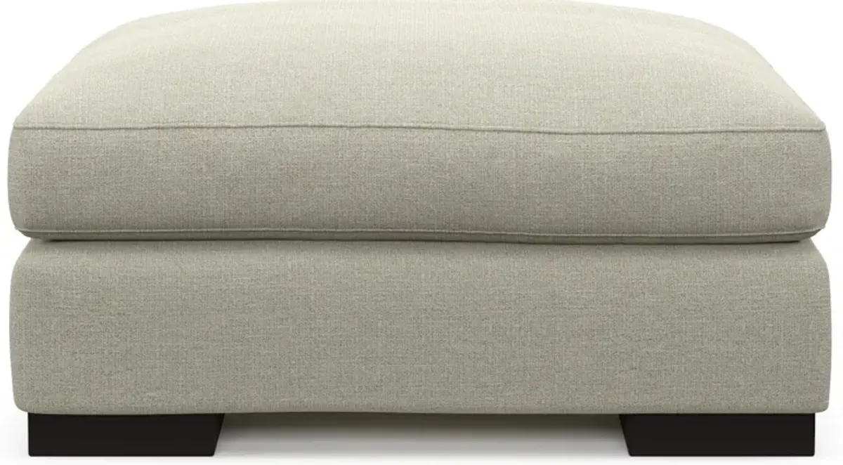 Bondi Foam Comfort Ottoman - Liv Dove