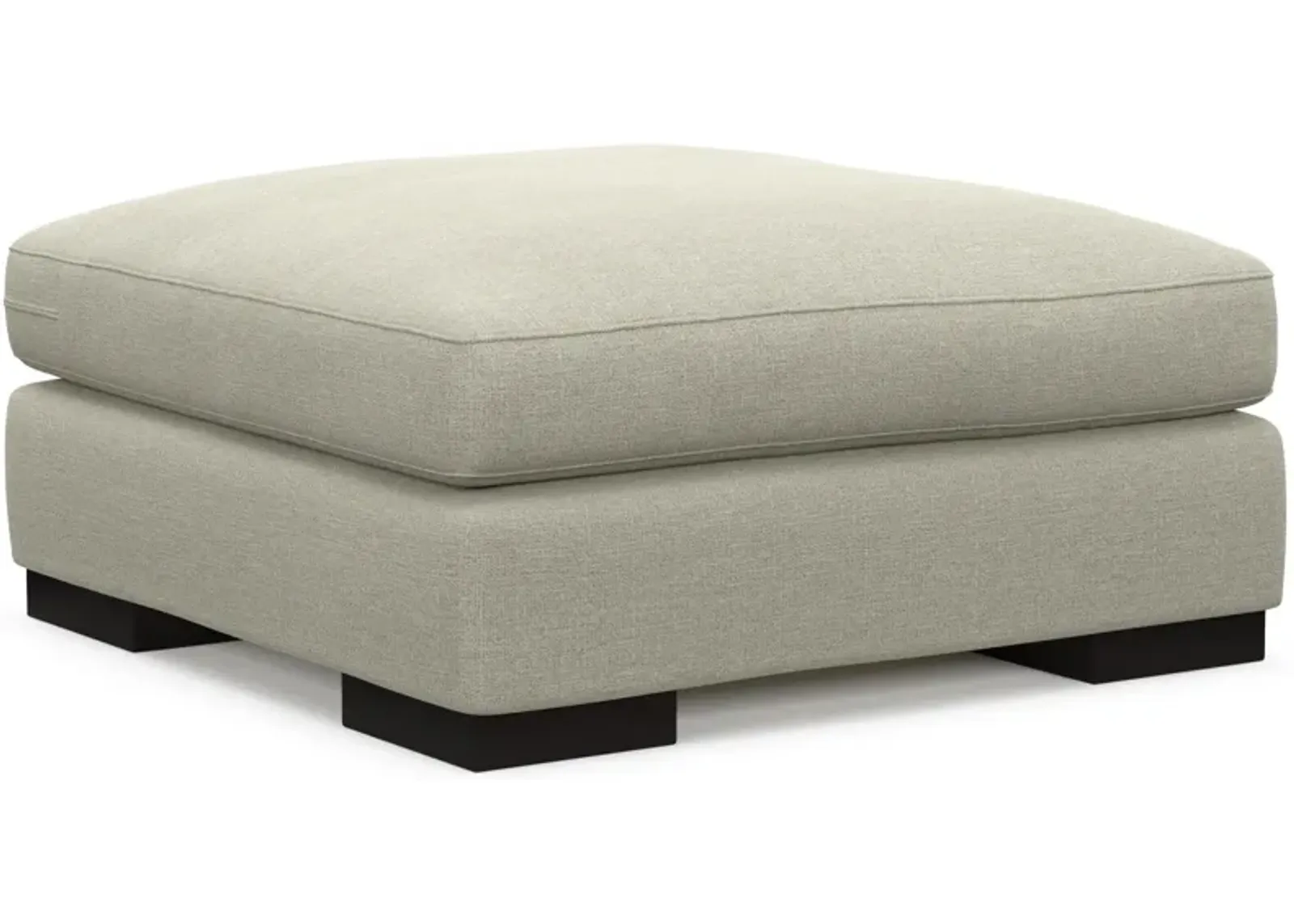 Bondi Foam Comfort Ottoman - Liv Dove