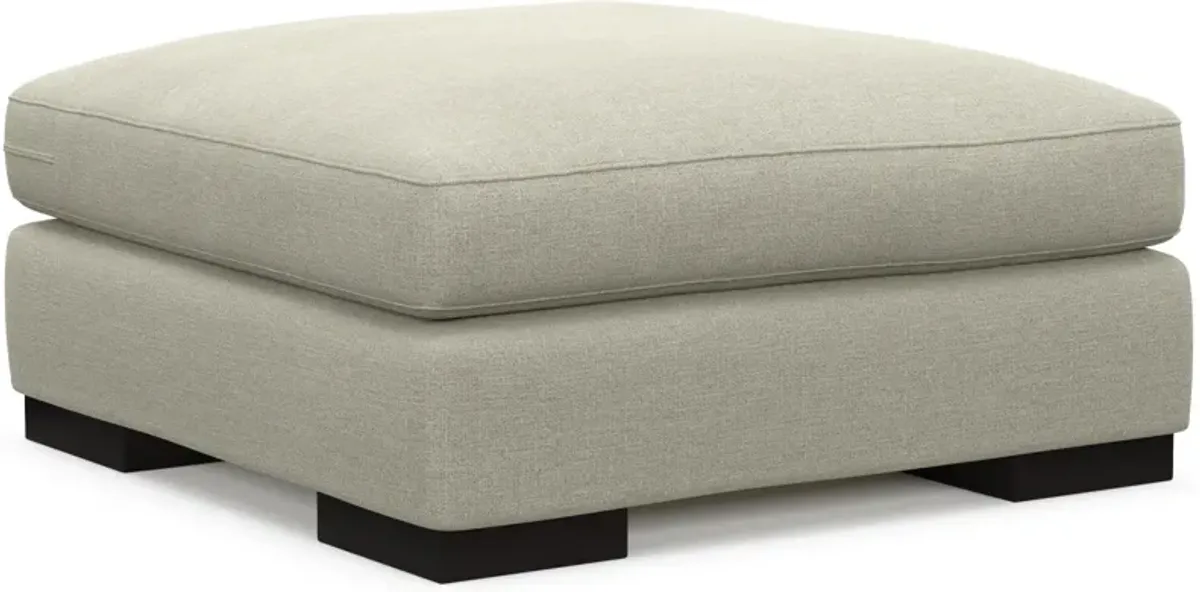 Bondi Foam Comfort Ottoman - Liv Dove