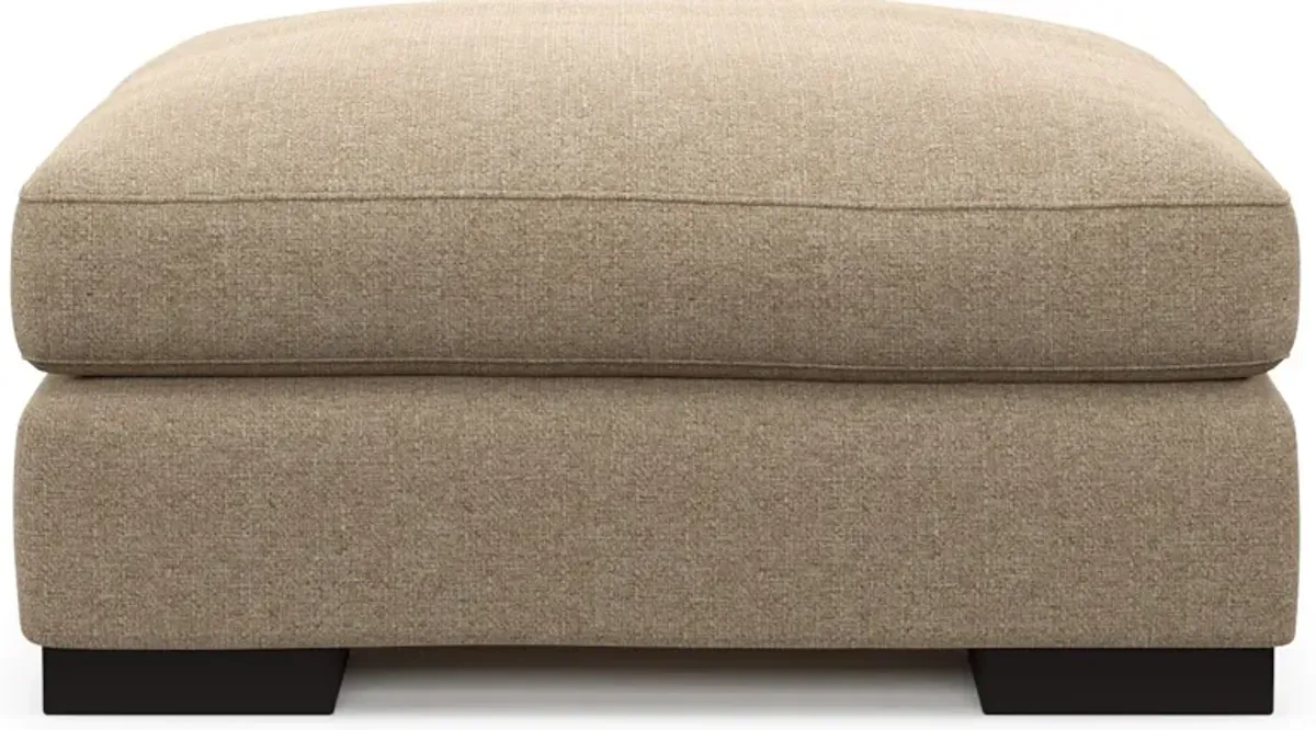 Bondi Foam Comfort Ottoman - Liv Wicker