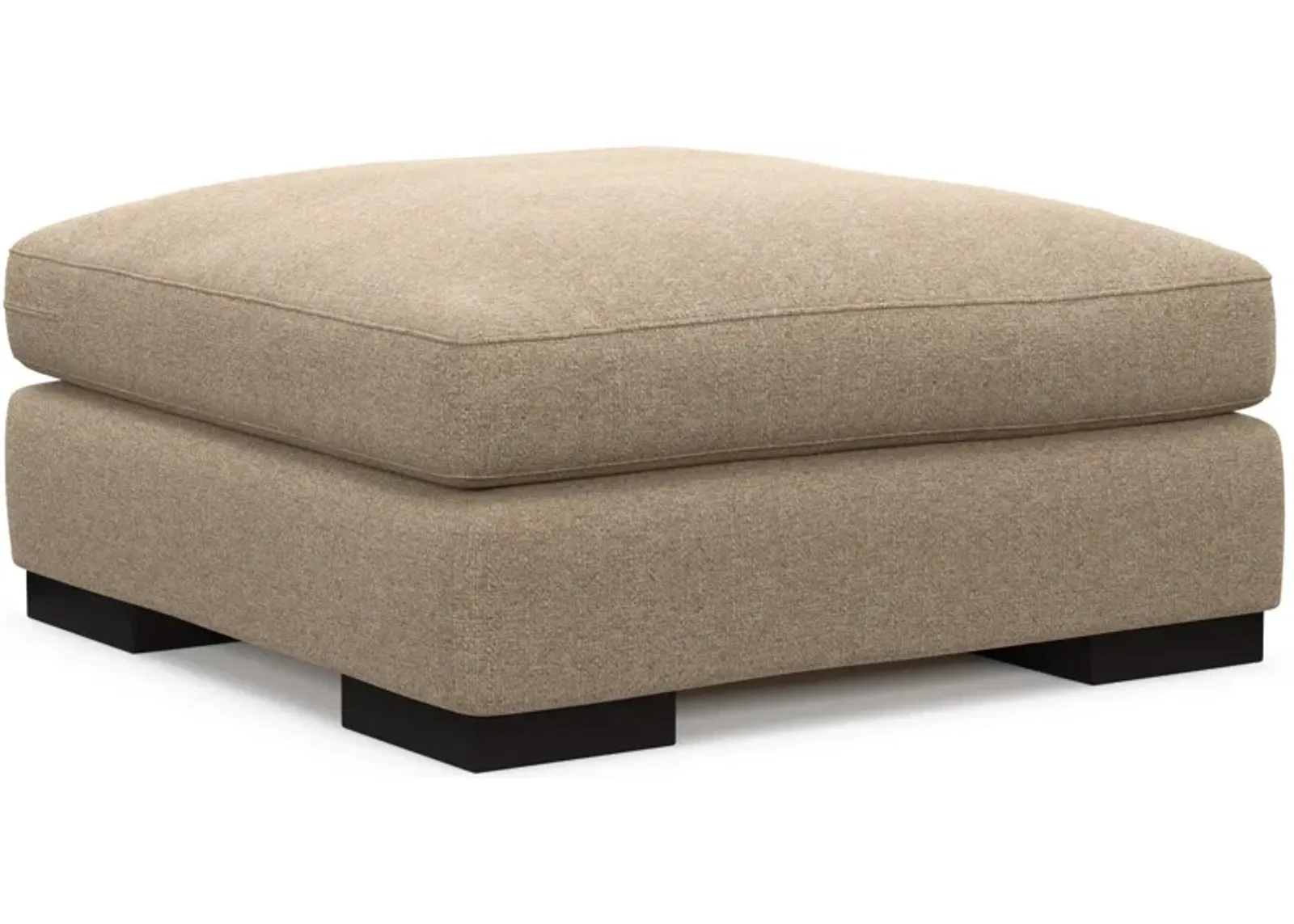 Bondi Foam Comfort Ottoman - Liv Wicker