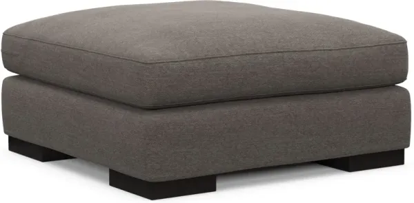 Bondi Foam Comfort Ottoman - Presidio Steel