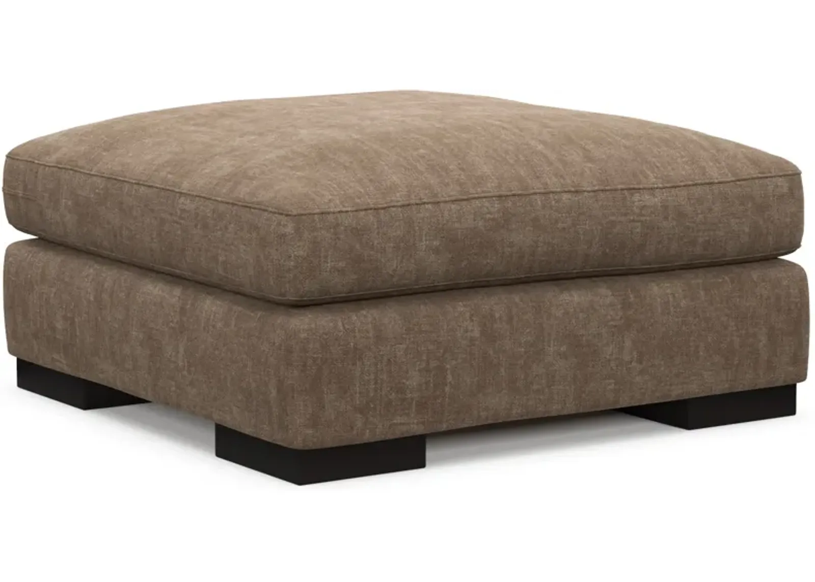 Bondi Foam Comfort Ottoman - Argo Java