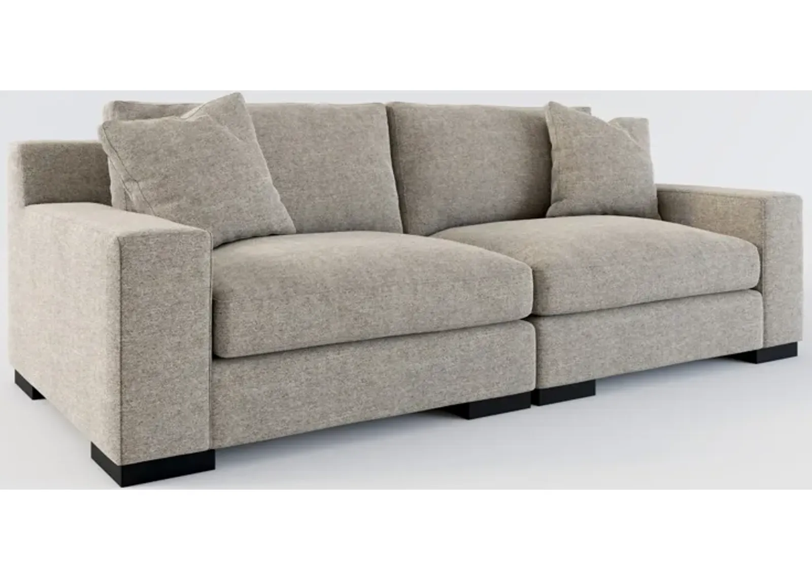 Bondi Foam Comfort 2-Piece Sofa - Bridger Metal