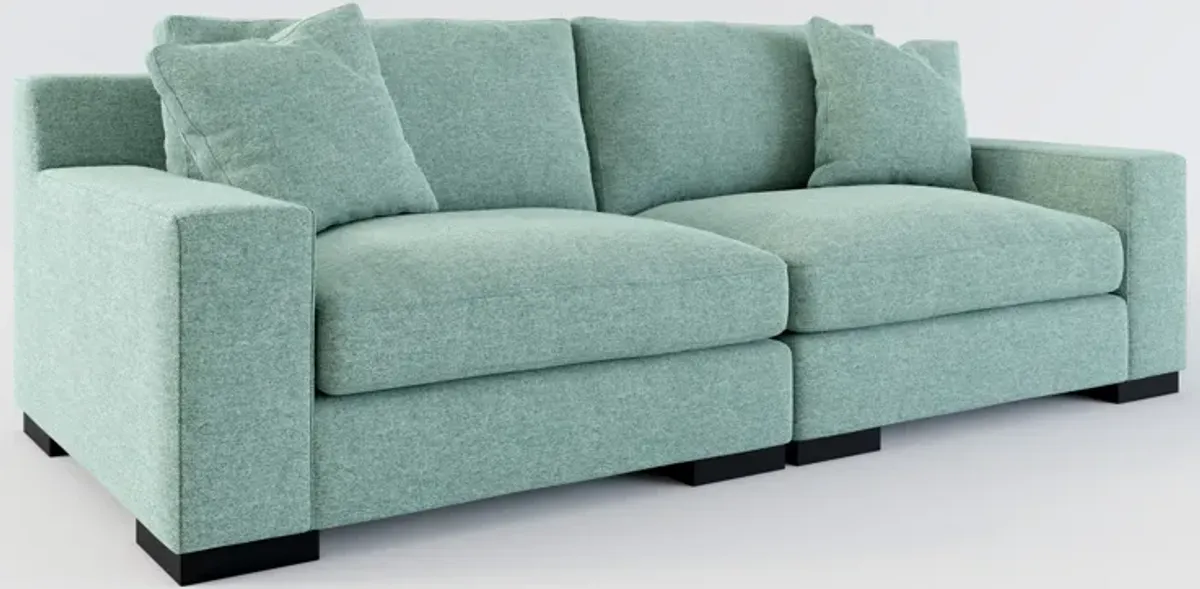 Bondi Foam Comfort 2-Piece Sofa - Bridger Jade