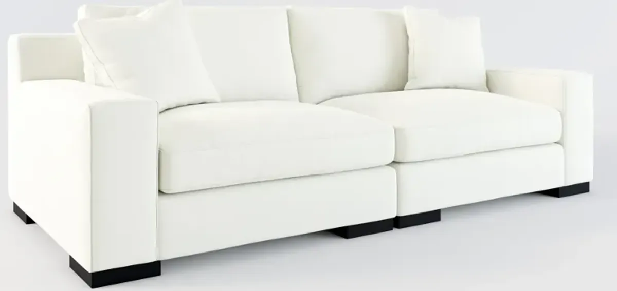 Bondi Foam Comfort 2-Piece Sofa - Liv Arctic