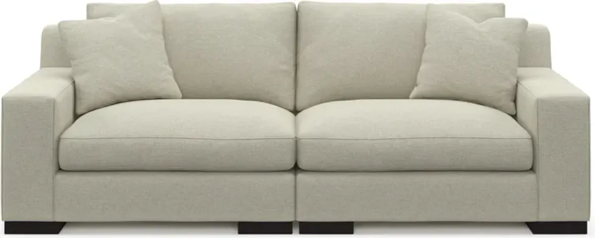 Bondi Foam Comfort 2-Piece Sofa - Liv Dove