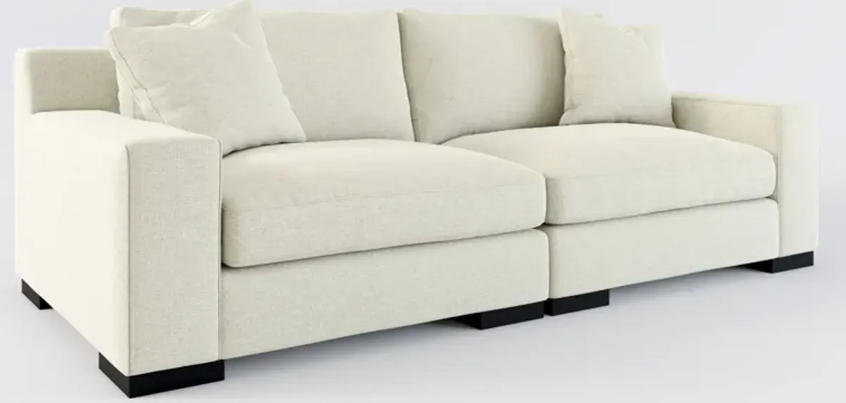 Bondi Foam Comfort 2-Piece Sofa - Liv Dove