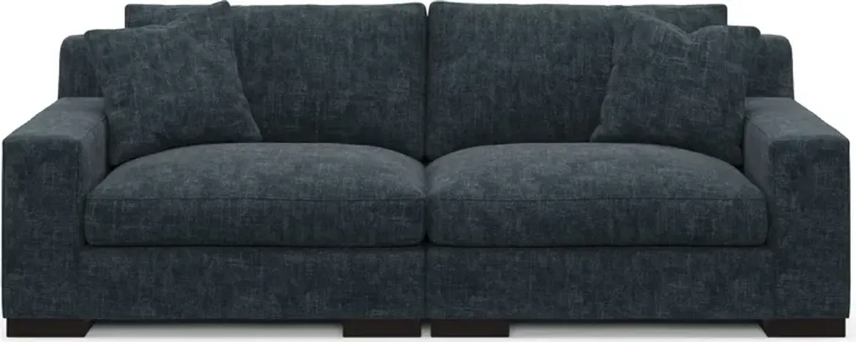 Bondi Foam Comfort 2-Piece Sofa - Argo Navy