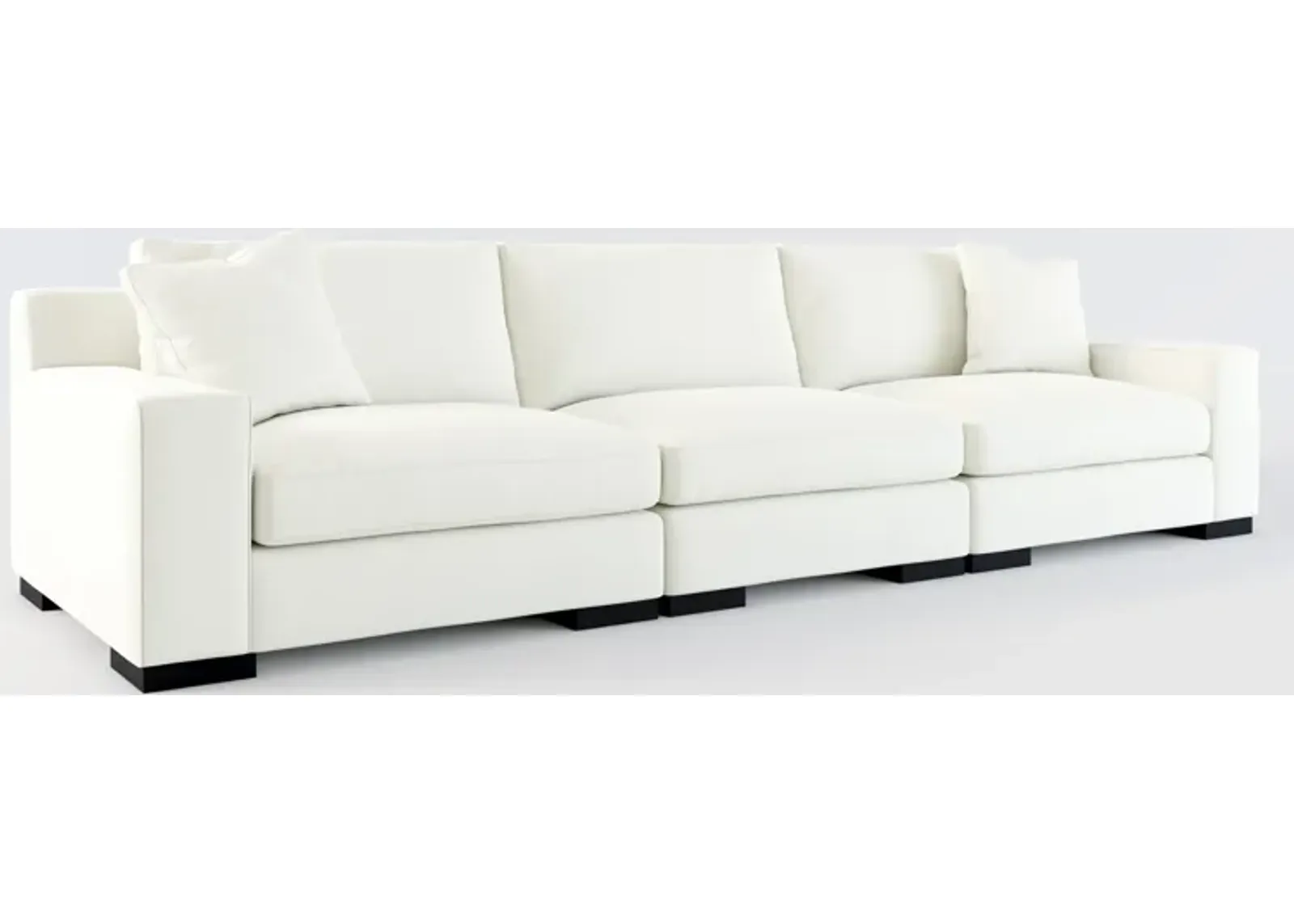 Bondi Foam Comfort 3-Piece Sofa - Liv Arctic