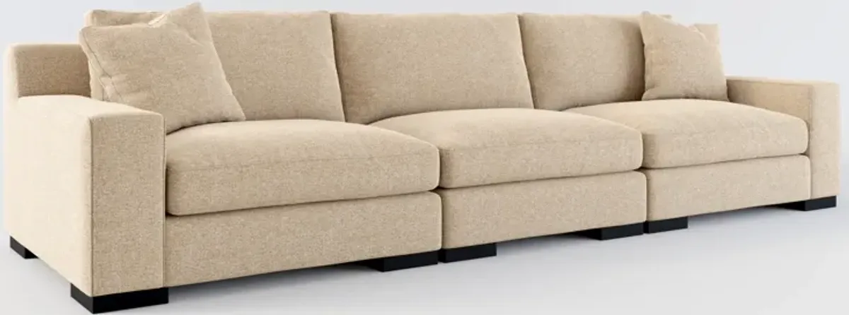 Bondi Foam Comfort 3-Piece Sofa - Liv Wicker