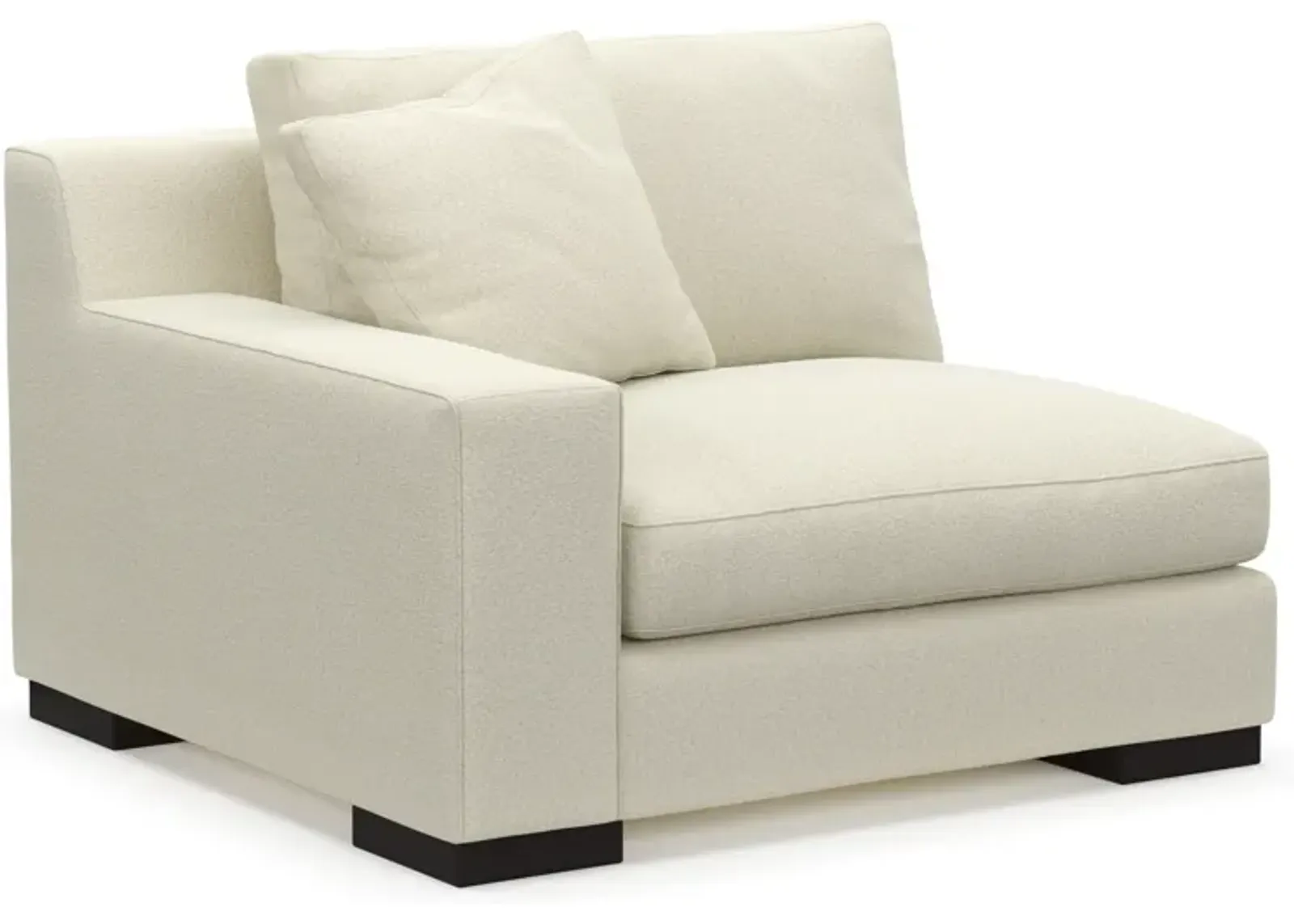 Bondi Hybrid Comfort Left-Facing Chair - Fincher Ivory