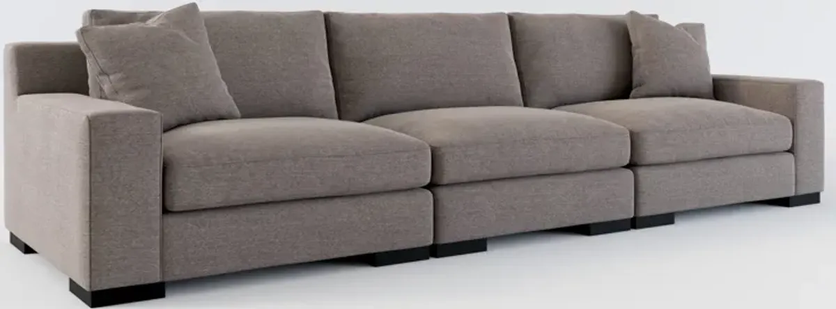 Bondi Hybrid Comfort 3-Piece Sofa - Presidio Steel