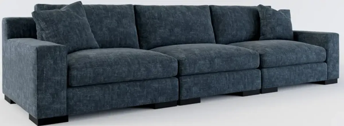 Bondi Hybrid Comfort 3-Piece Sofa - Argo Navy