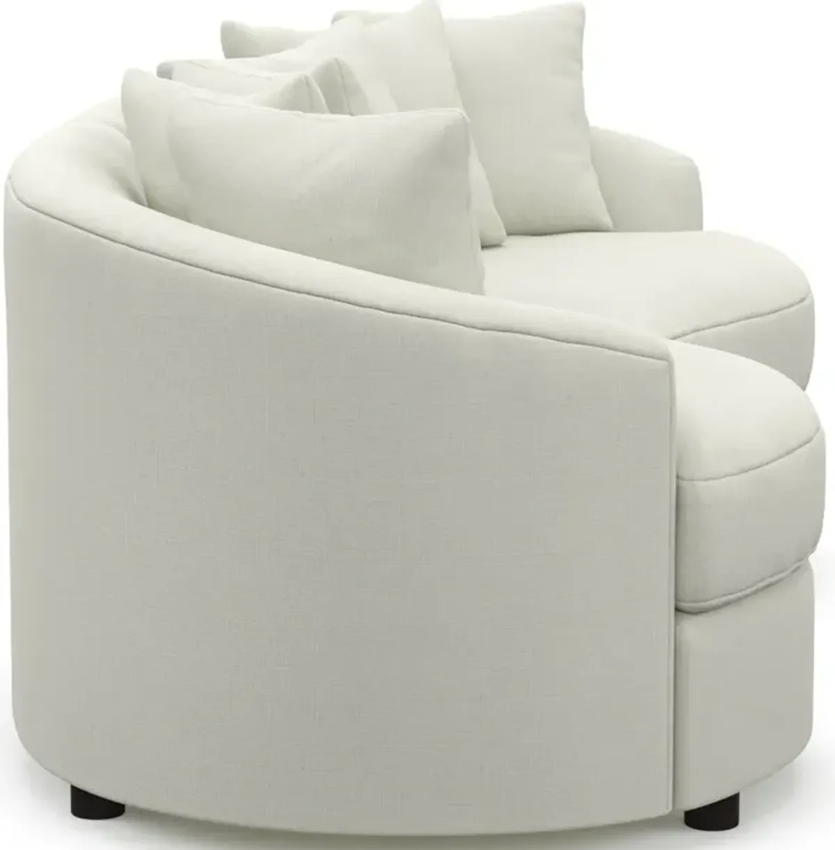 Allegra Foam Comfort 2-Piece Sectional - Liv Arctic