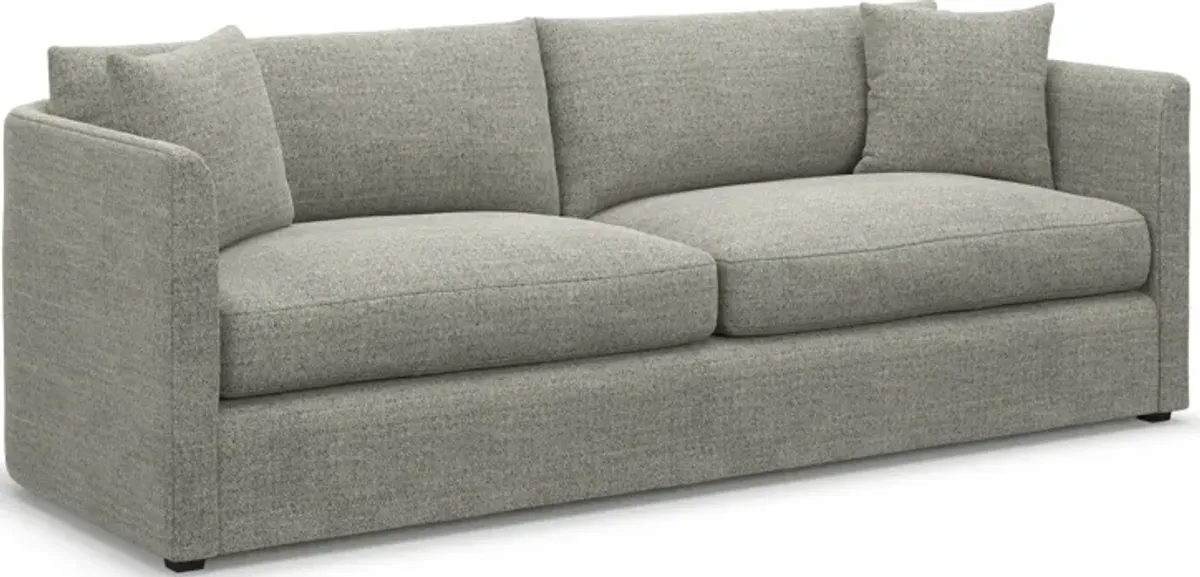 Benji Foam Comfort Sofa - Pandora Pepper