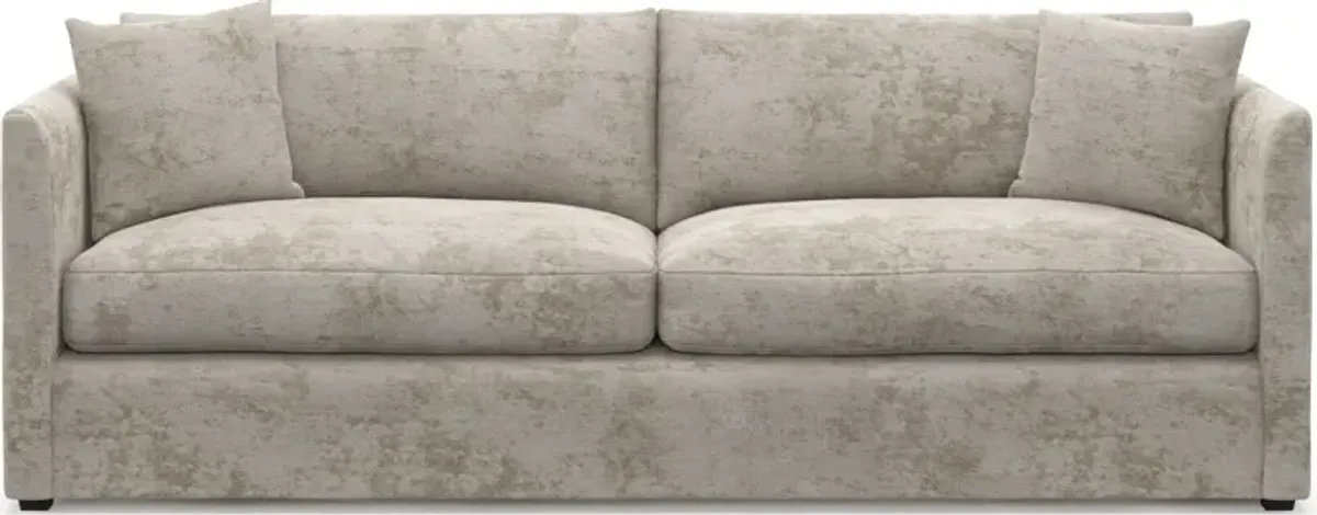 Benji Foam Comfort Sofa - Hearth Cement