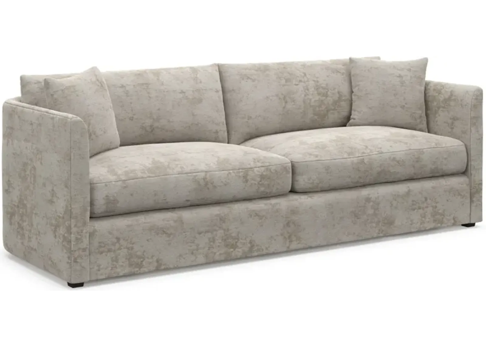 Benji Foam Comfort Sofa - Hearth Cement