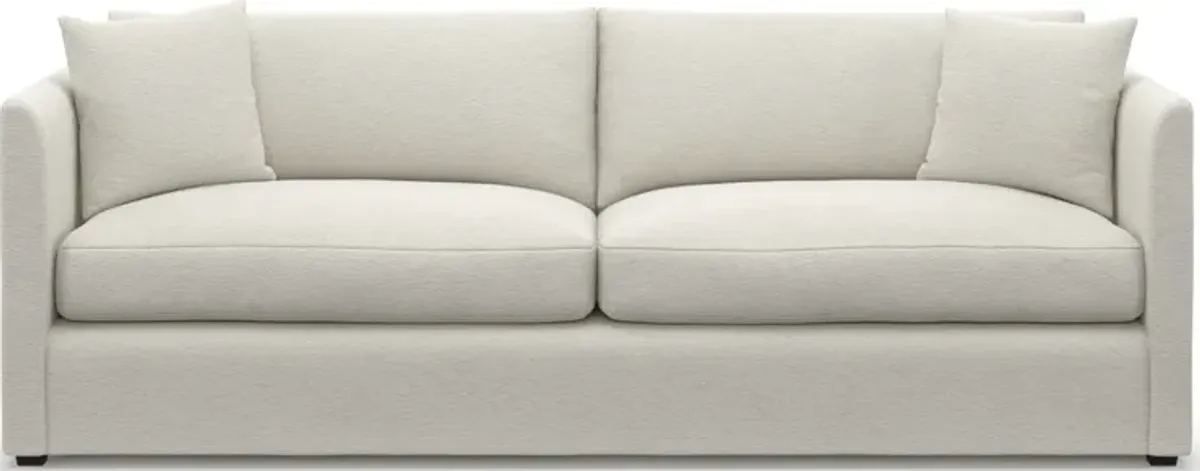 Benji Foam Comfort Sofa - Living Large White