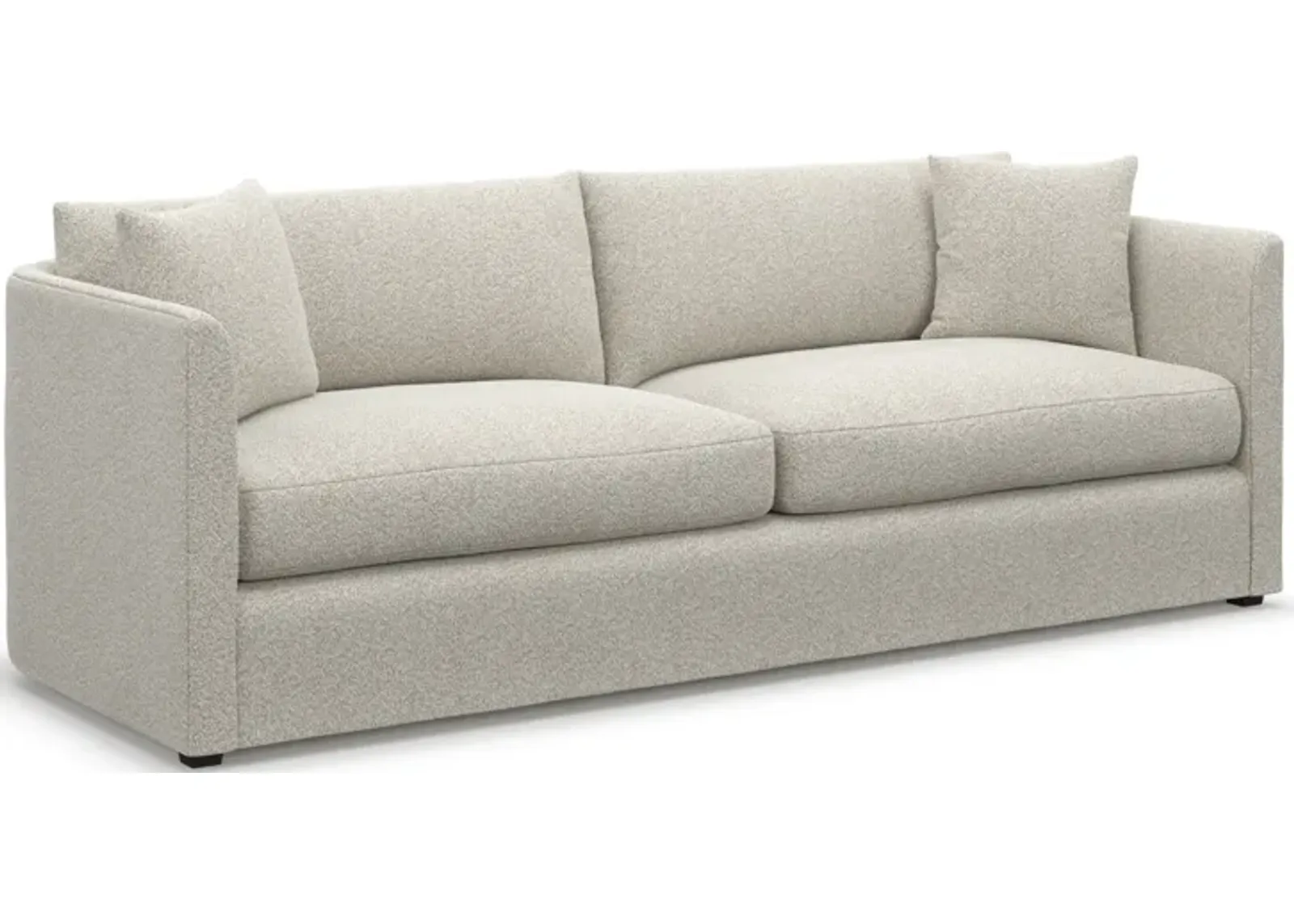 Benji Foam Comfort Sofa - Muse Stone