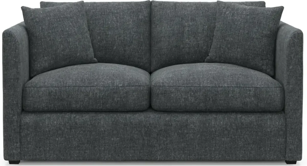 Benji Foam Comfort Loveseat - Contessa Shadow