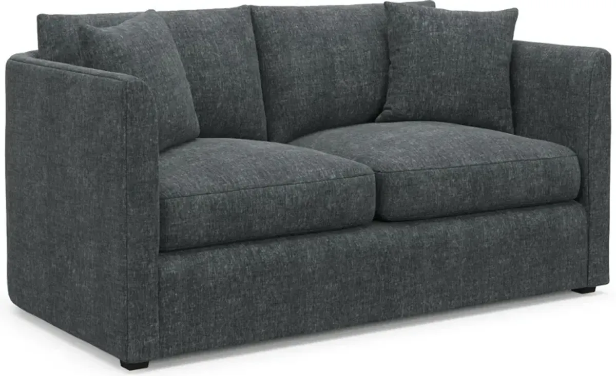 Benji Foam Comfort Loveseat - Contessa Shadow