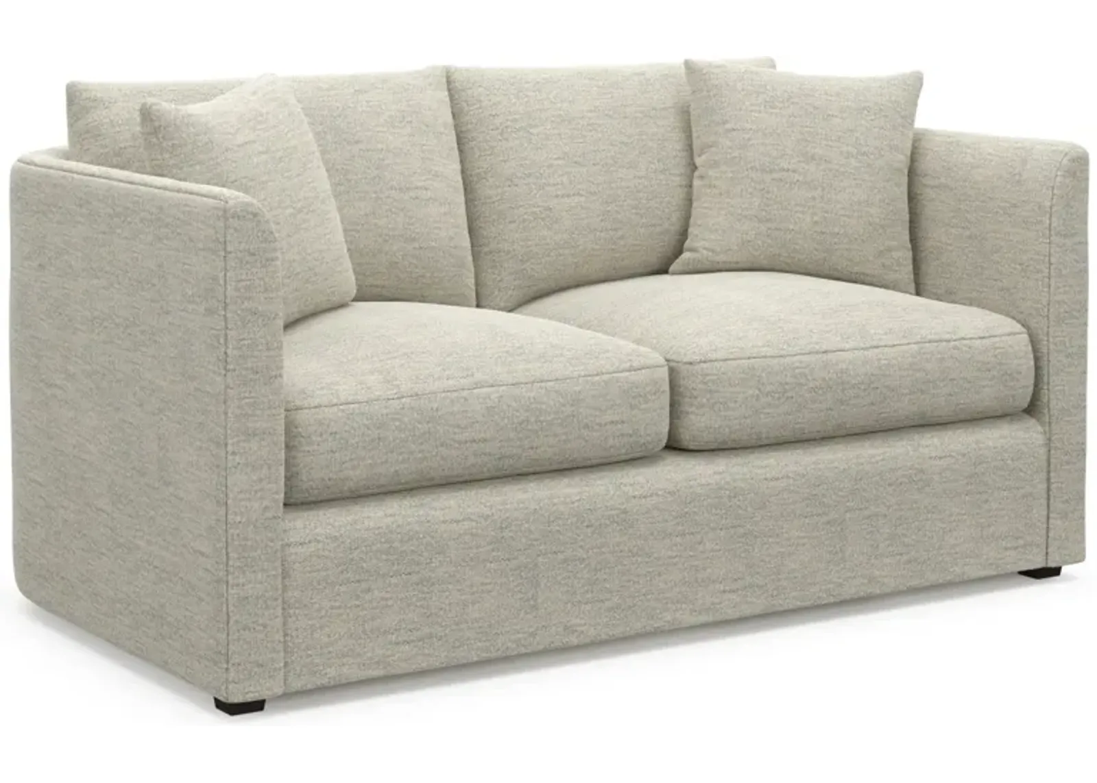 Benji Foam Comfort Loveseat - Merino Chalk