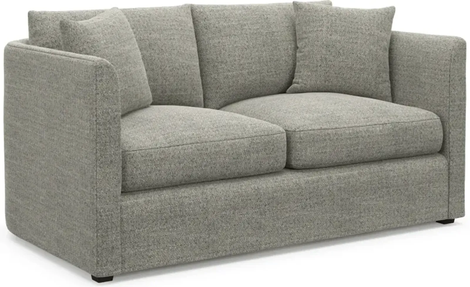 Benji Foam Comfort Loveseat - Pandora Pepper