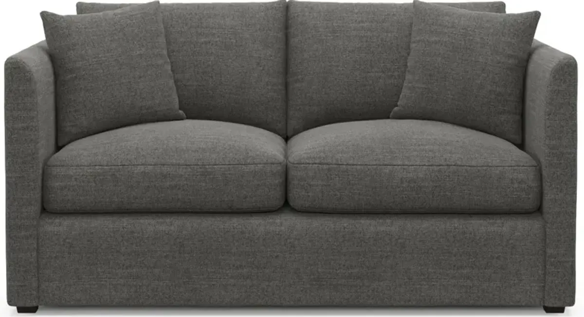 Benji Foam Comfort Loveseat - Curious Charcoal