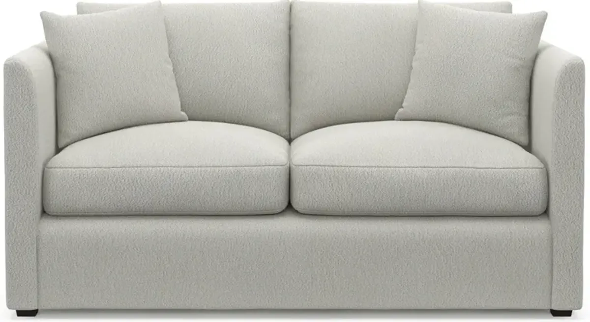 Benji Foam Comfort Loveseat - Oslo Snow