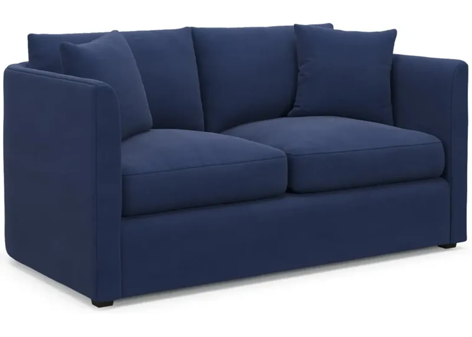 Benji Foam Comfort Loveseat - Abington Indigo