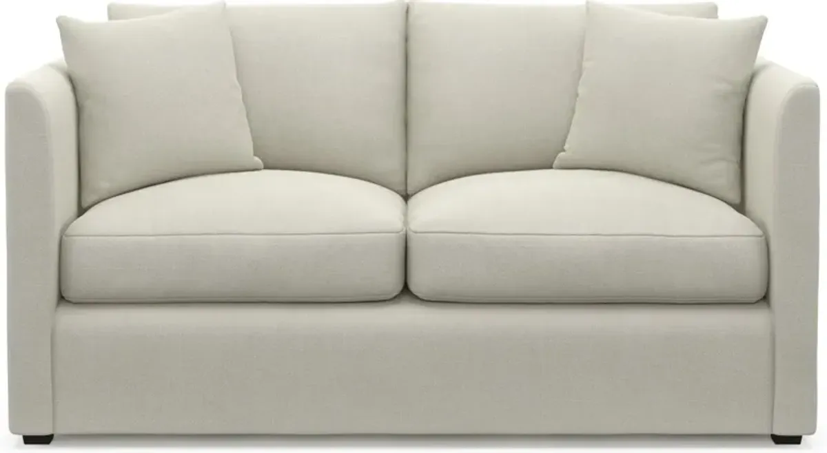 Benji Foam Comfort Loveseat - Anders Ivory