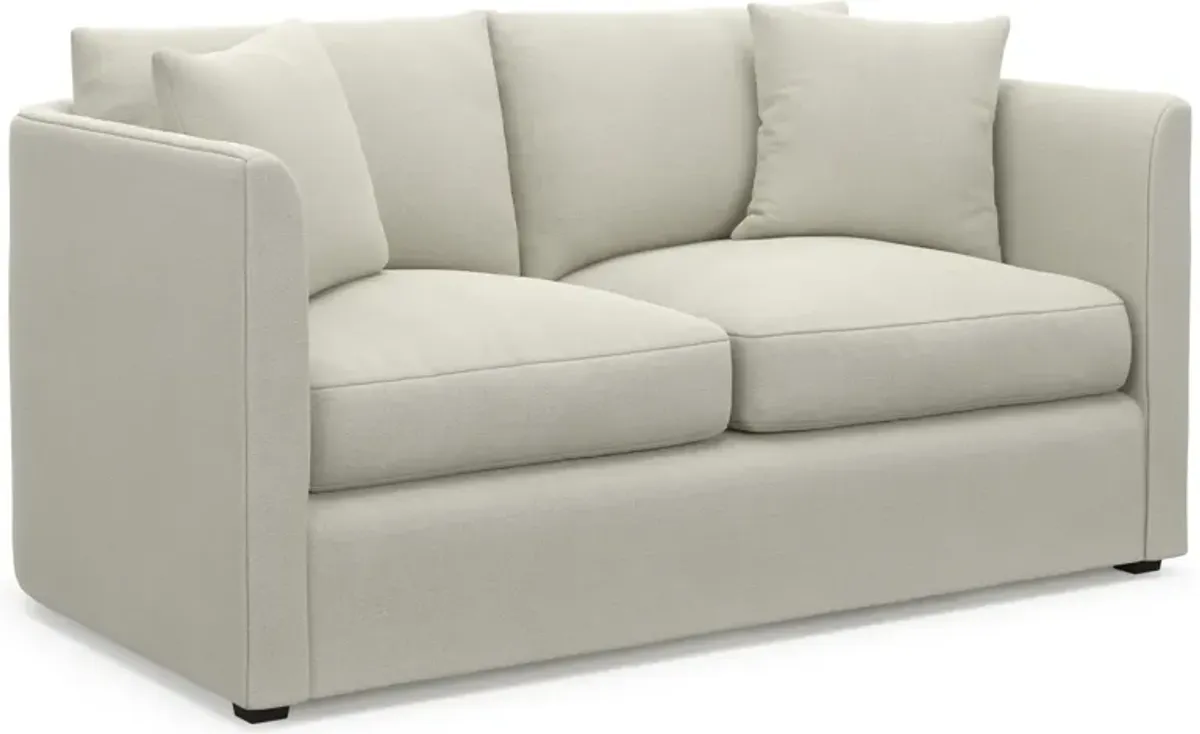 Benji Foam Comfort Loveseat - Anders Ivory