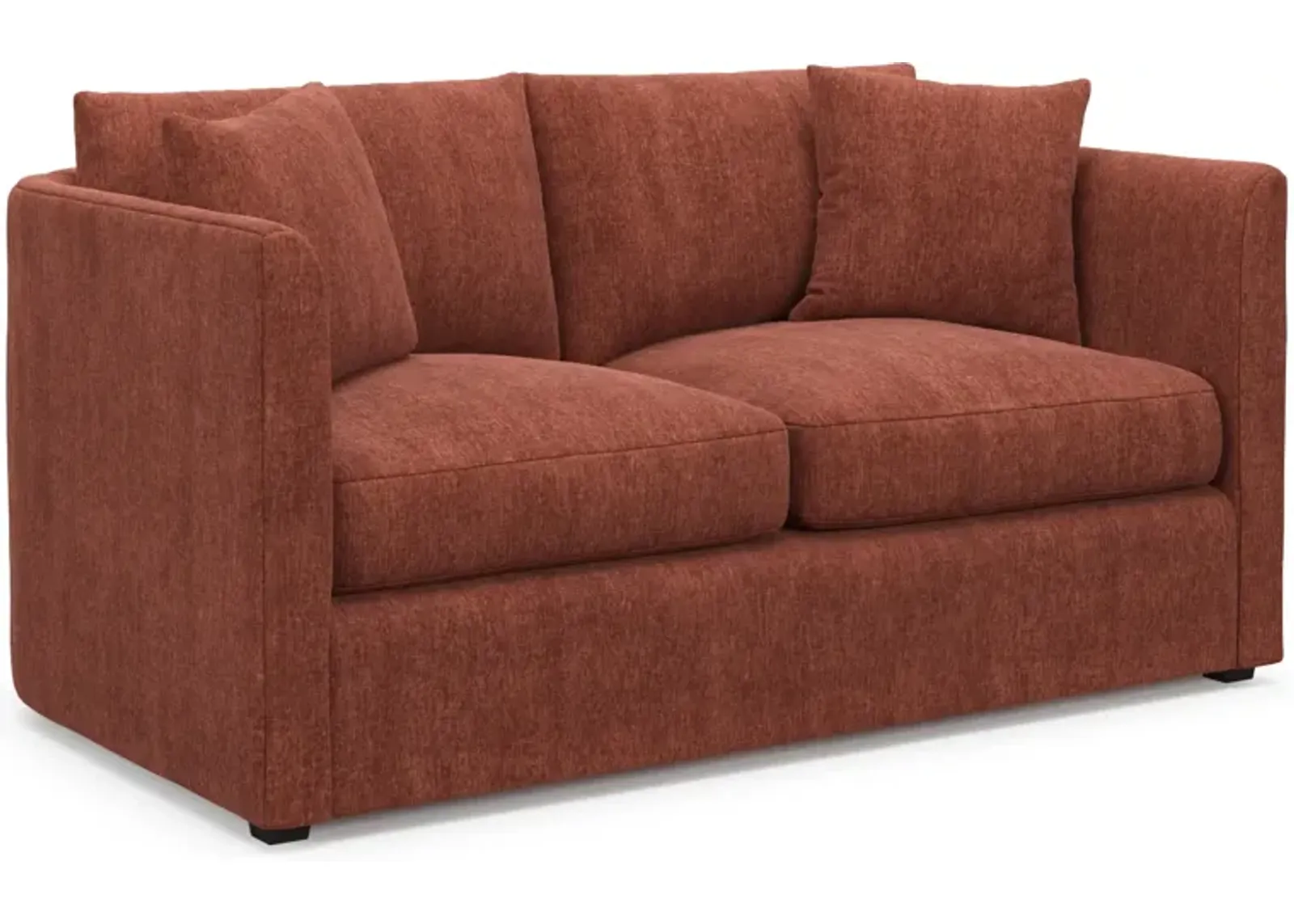 Benji Foam Comfort Loveseat - Contessa Paprika