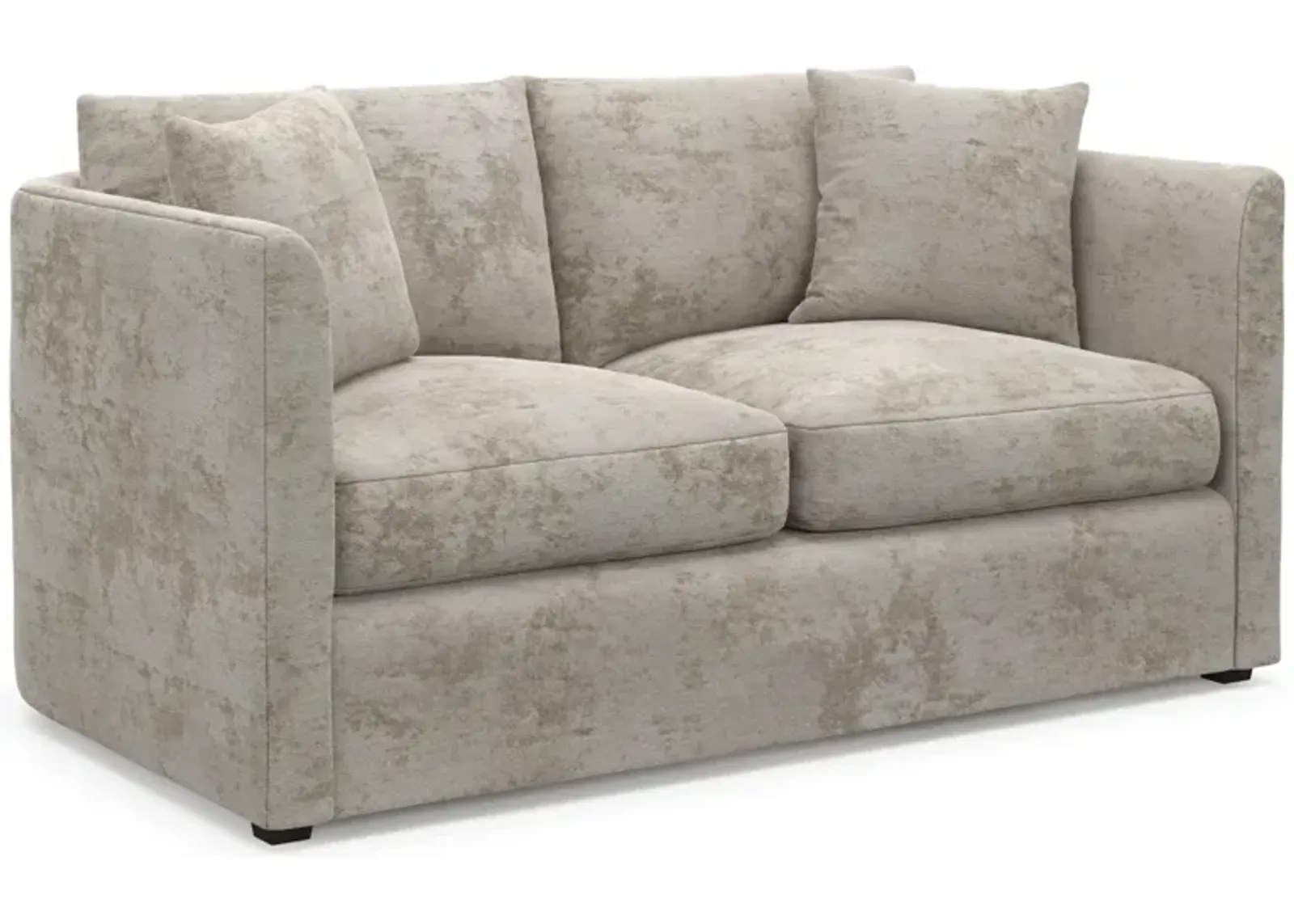 Benji Foam Comfort Loveseat - Hearth Cement