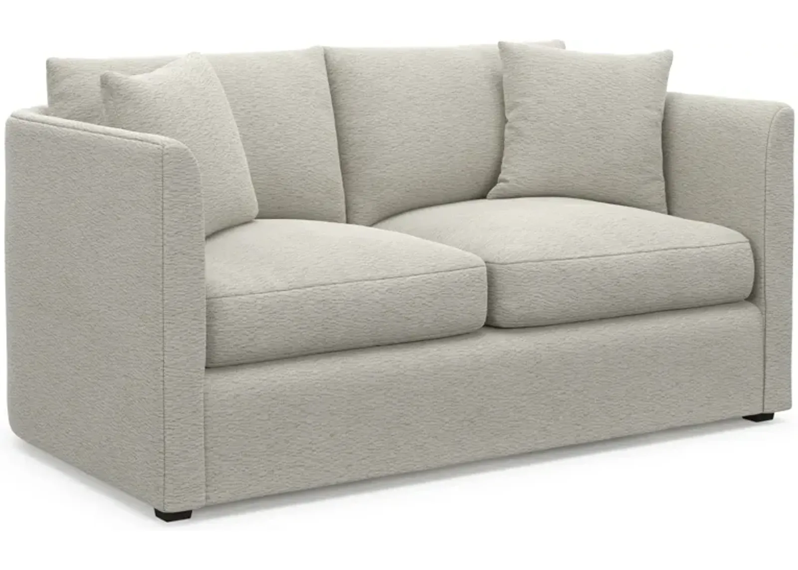 Benji Foam Comfort Loveseat - Everton Grey