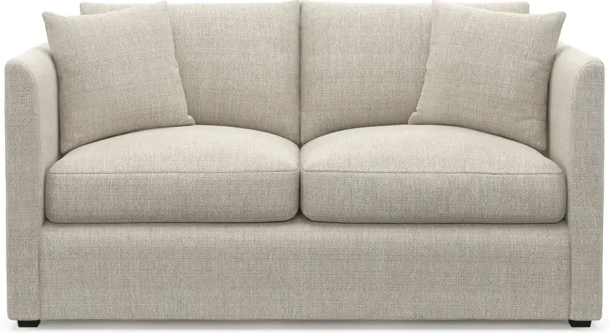 Benji Foam Comfort Loveseat - Mason Porcelain