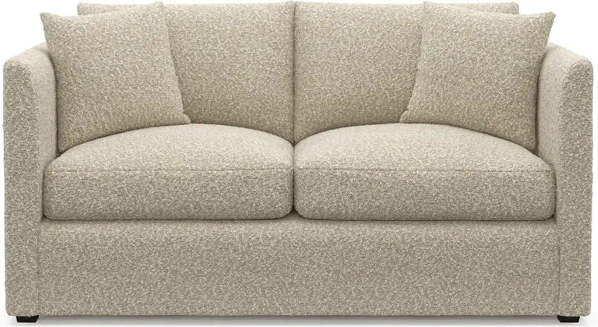 Benji Foam Comfort Loveseat - Bloke Cotton