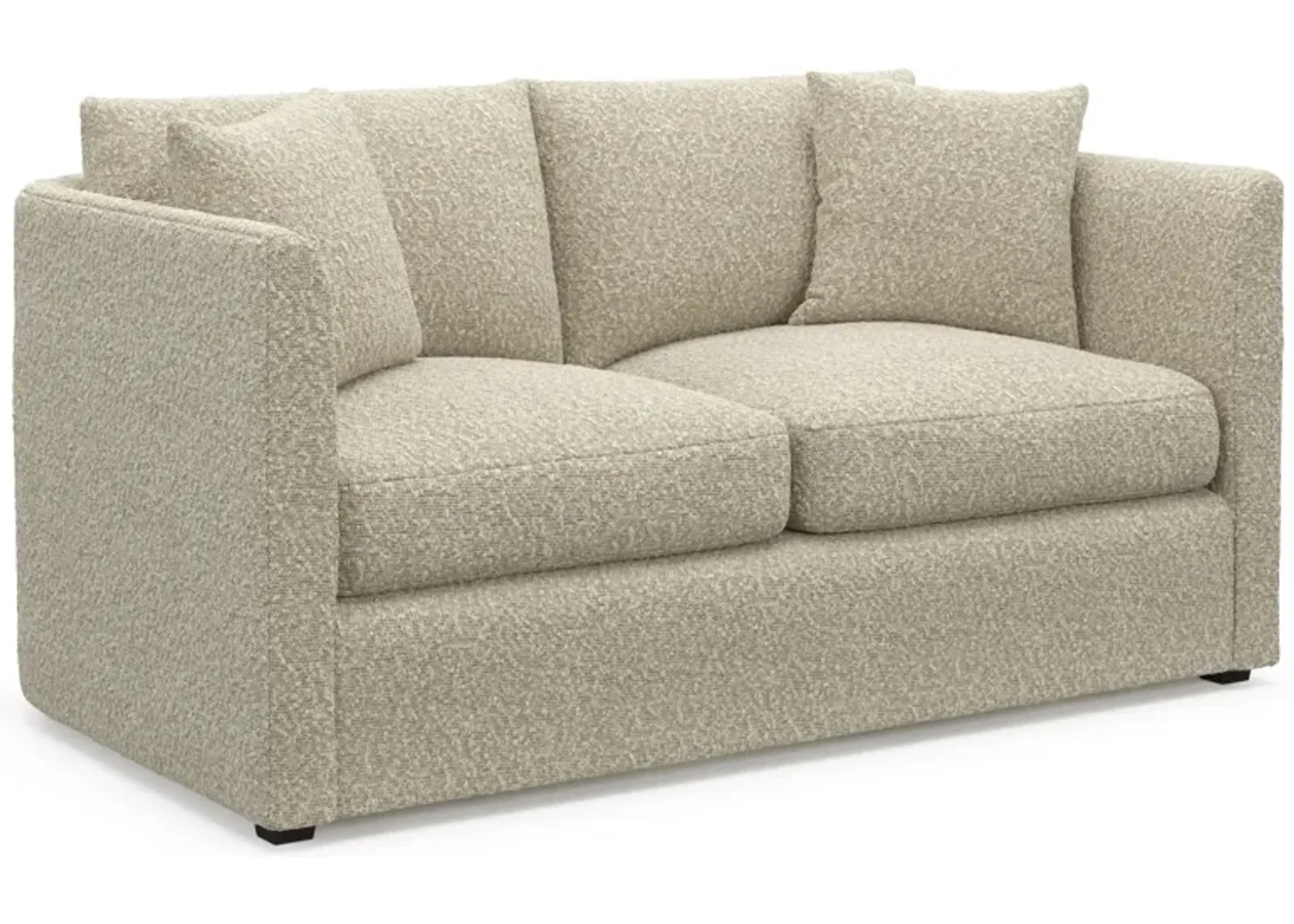 Benji Foam Comfort Loveseat - Bloke Cotton