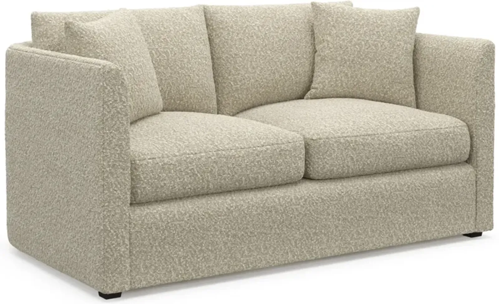 Benji Foam Comfort Loveseat - Bloke Cotton