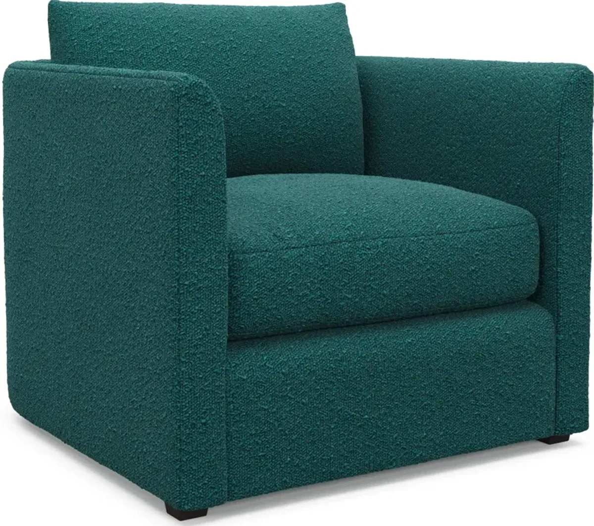 Benji Foam Comfort Accent Chair - Bloke Peacock