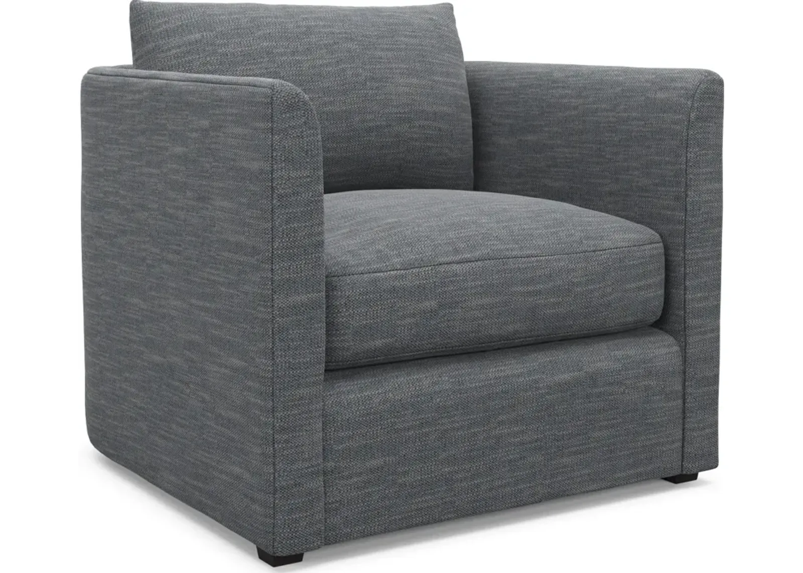 Benji Foam Comfort Accent Chair - Dudley Indigo