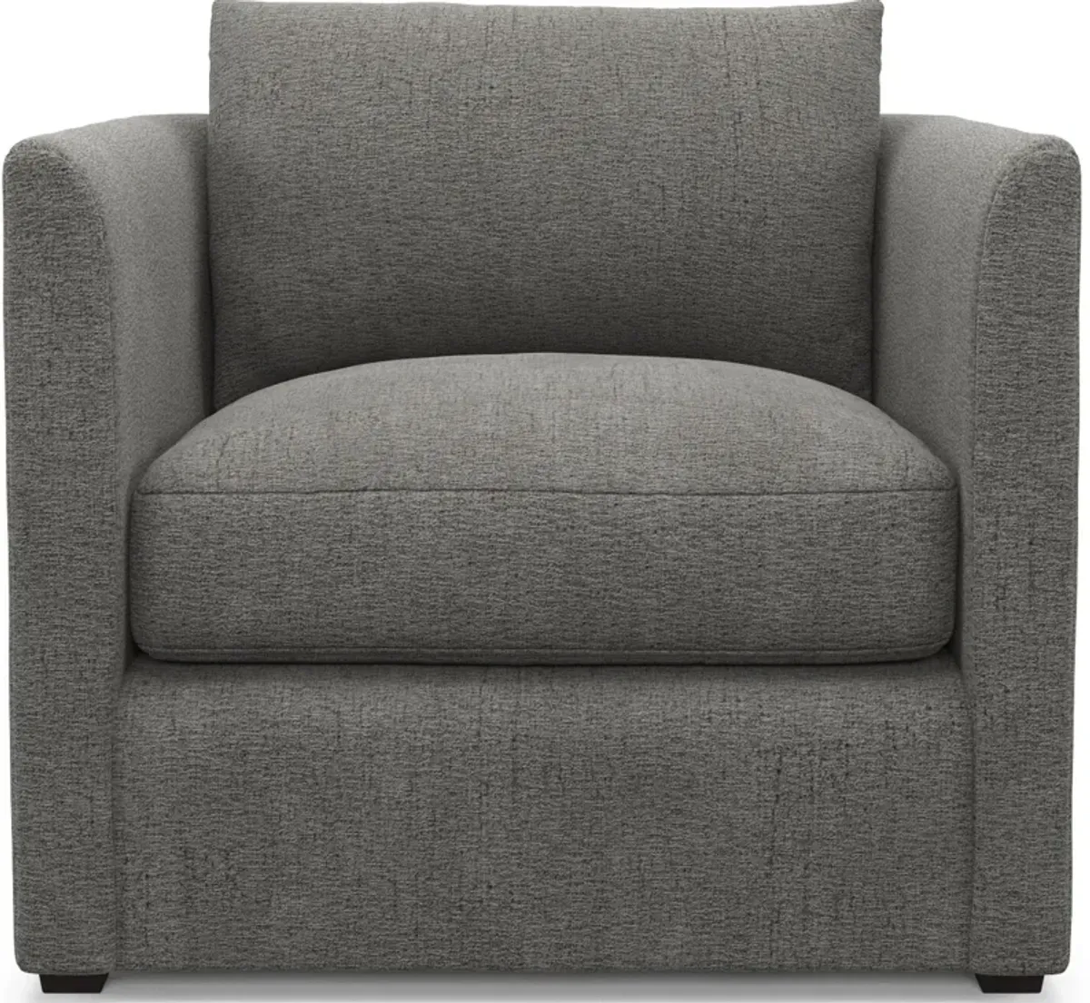 Benji Foam Comfort Accent Chair - Living Large Charcoal