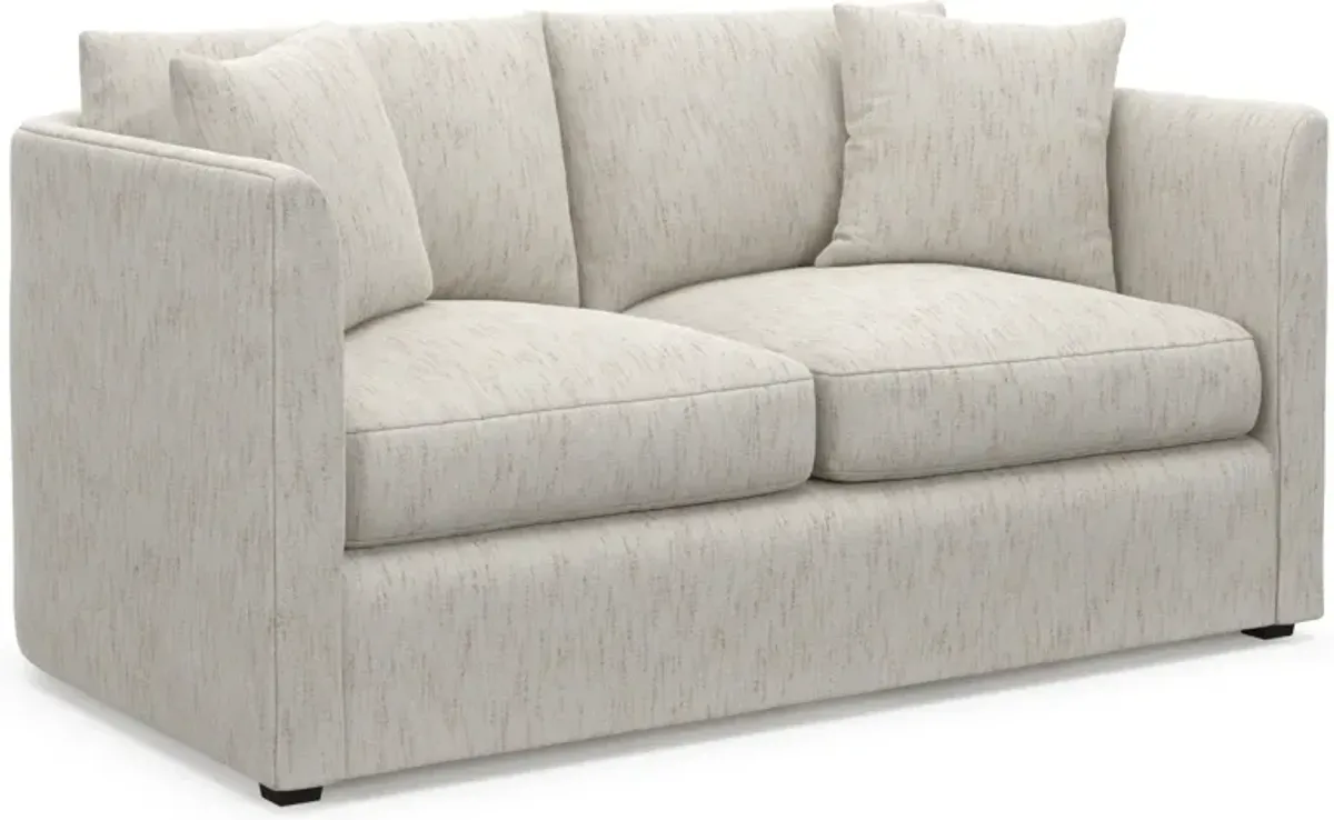 Benji Foam Comfort Sofa and Loveseat Set - P.T. Cream