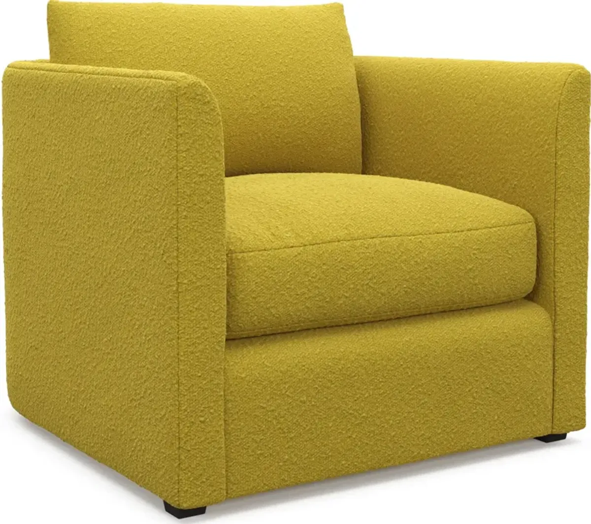 Benji Foam Comfort Sofa and Chair Set - Bloke Goldenrod