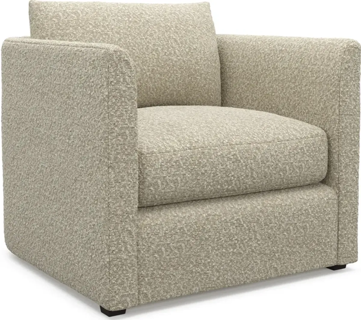 Benji Foam Comfort Sofa and Chair Set - Bloke Cotton