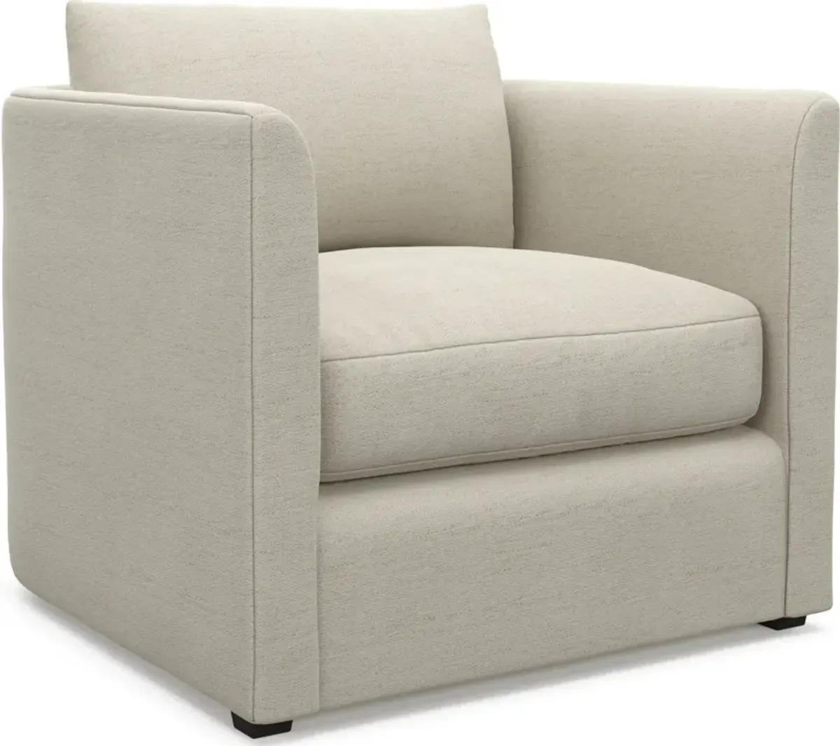 Benji Foam Comfort Sofa, Loveseat and Chair Set - Curious Pearl