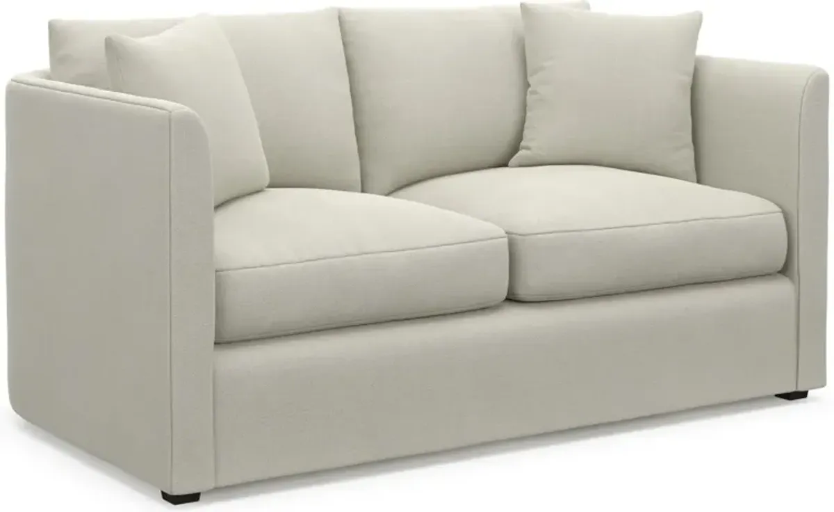 Benji Foam Comfort Sofa, Loveseat and Chair Set - Anders Ivory